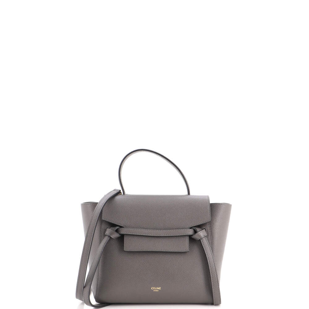 Celine Nano Belt Bag Textured Leather